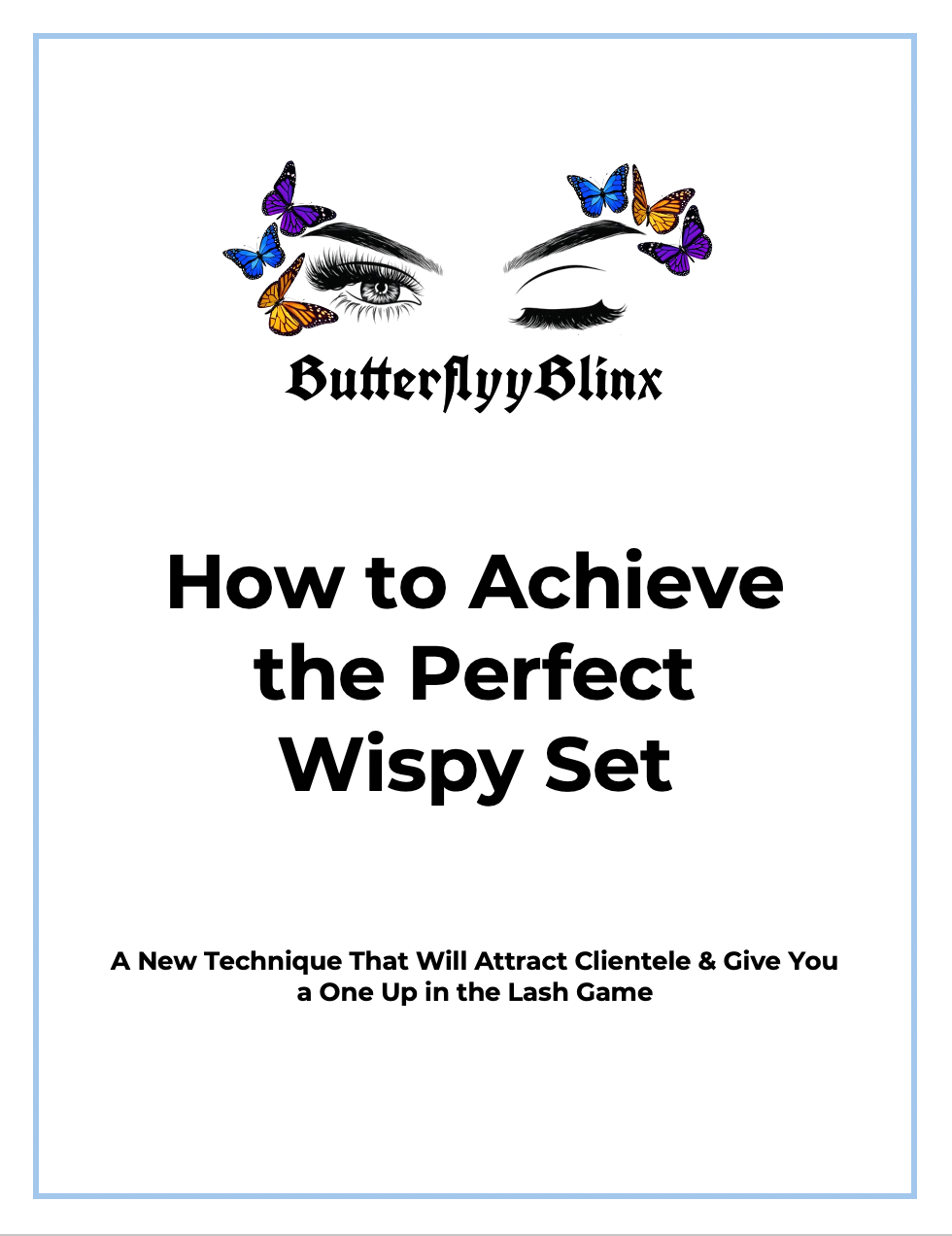 How to Achieve the Perfect Wispy Set Ebook