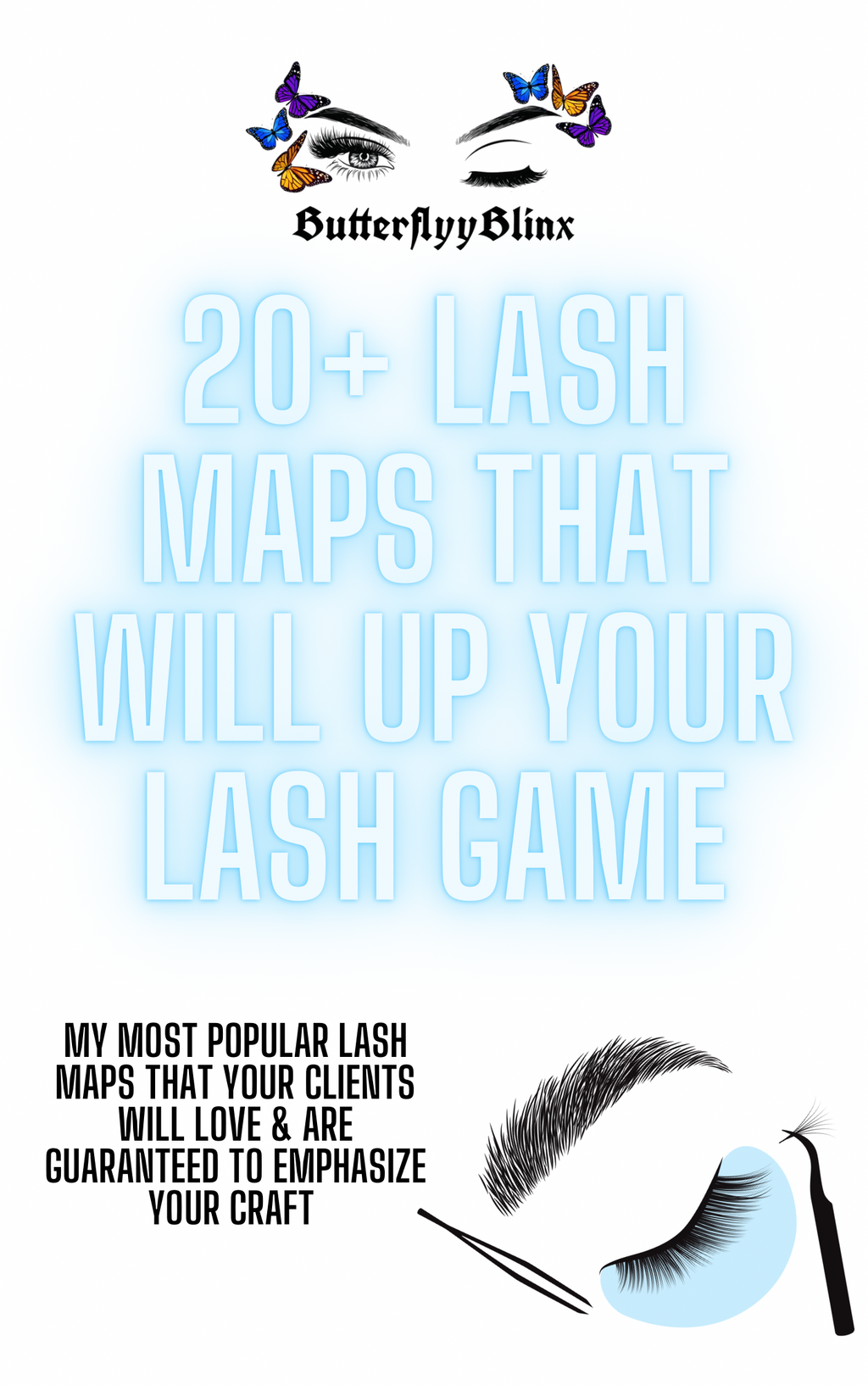 20+ Lash Maps That Will Up Your Lash Game